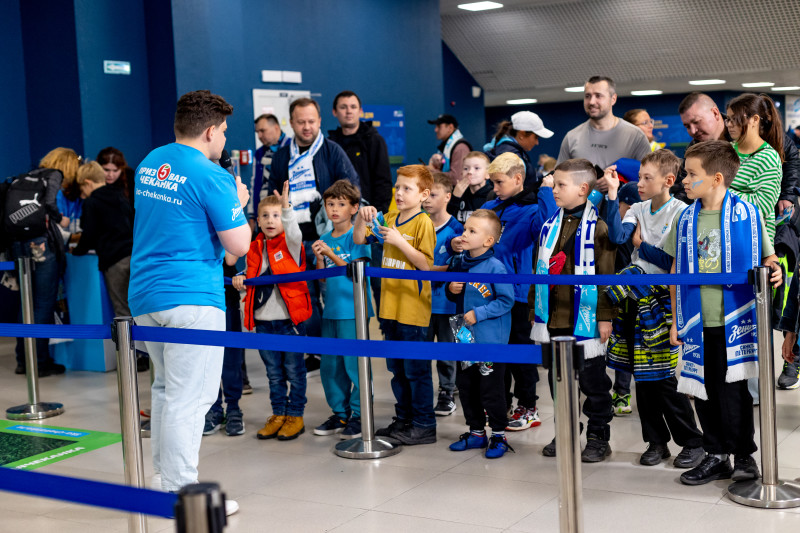 Фан-Променад перед матчем «Зенит» — «Оренбург»