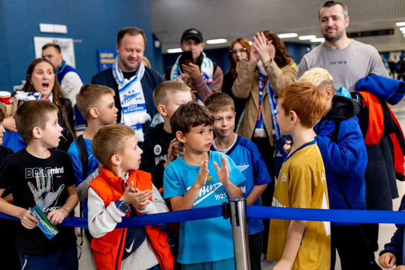 Фан-Променад перед матчем «Зенит» — «Оренбург»