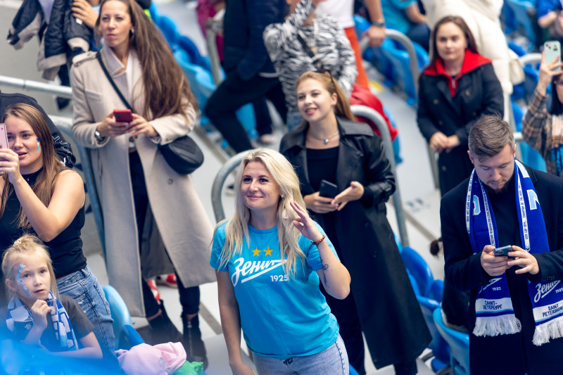 Фан-Променад перед матчем «Зенит» — «Оренбург»