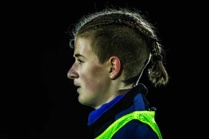 Тренировка женской молодежной команды «Зенит» перед матчем с «ЦСКА»-м (Москва)