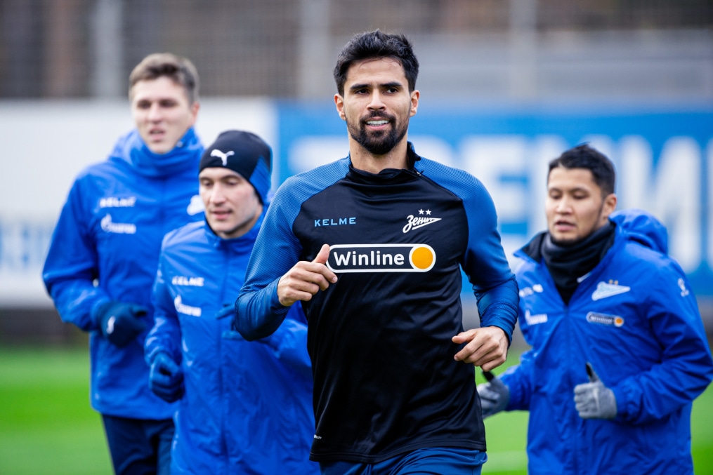 Открытая тренировка перед матчем с «Локомотивом»