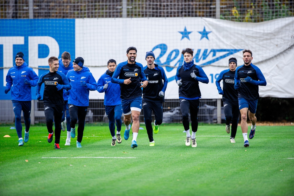 Открытая тренировка перед матчем с «Локомотивом»