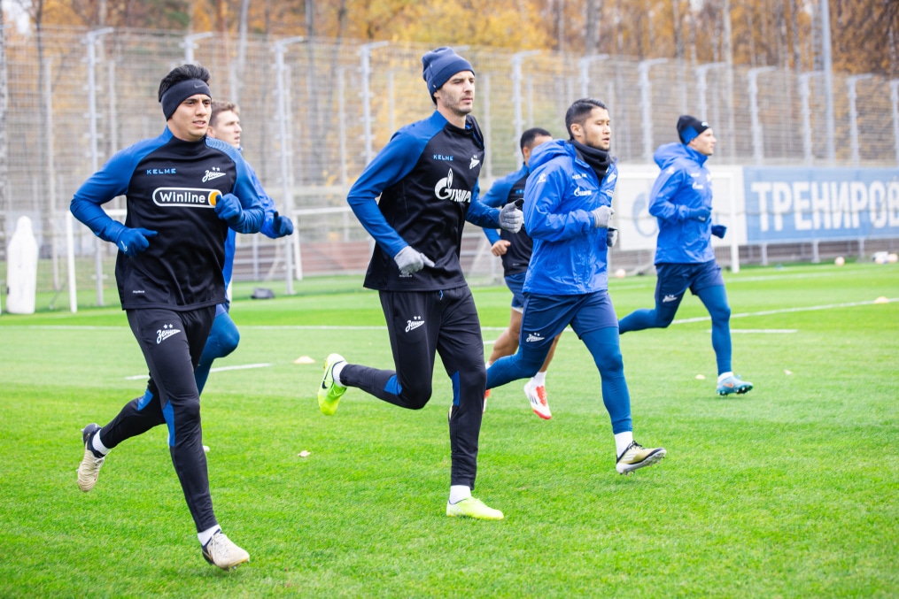 Открытая тренировка перед матчем с «Локомотивом»