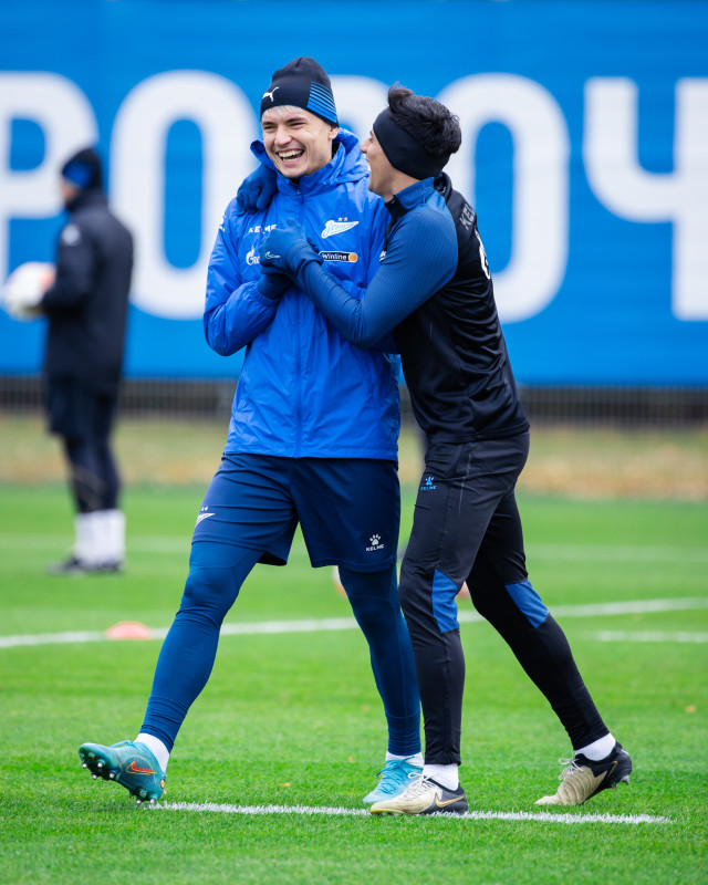 Открытая тренировка перед матчем с «Локомотивом»