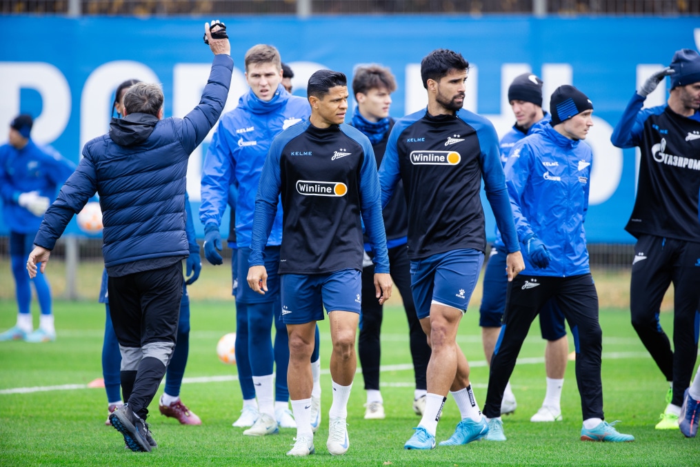 Открытая тренировка перед матчем с «Локомотивом»