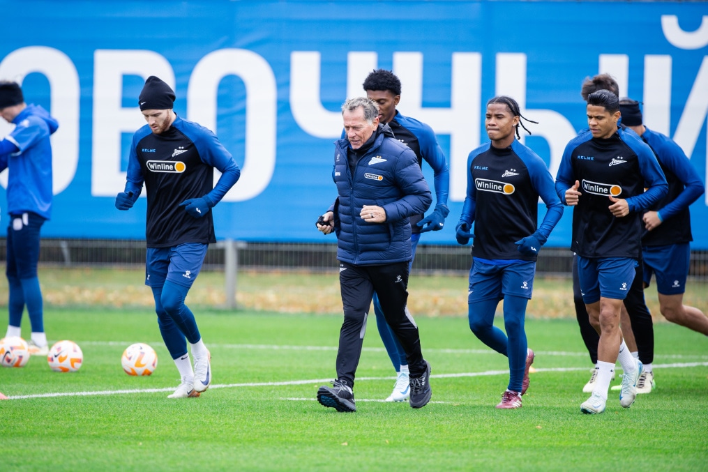 Открытая тренировка перед матчем с «Локомотивом»