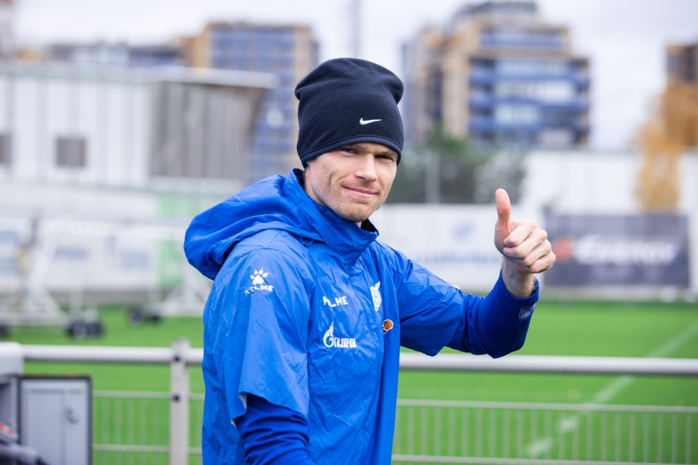 Открытая тренировка перед матчем с «Локомотивом»