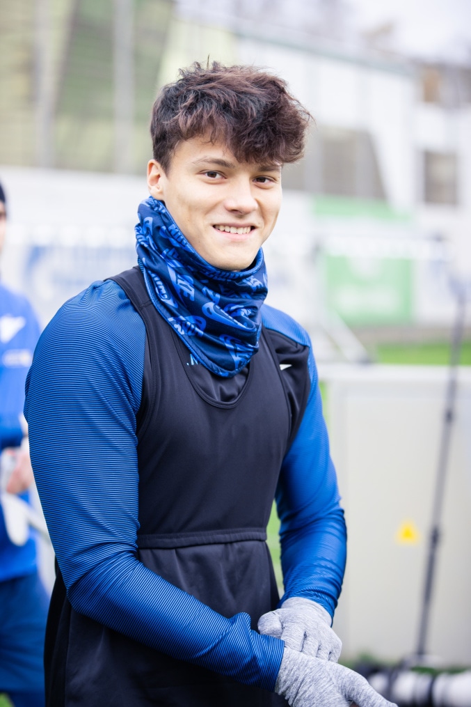 Открытая тренировка перед матчем с «Локомотивом»