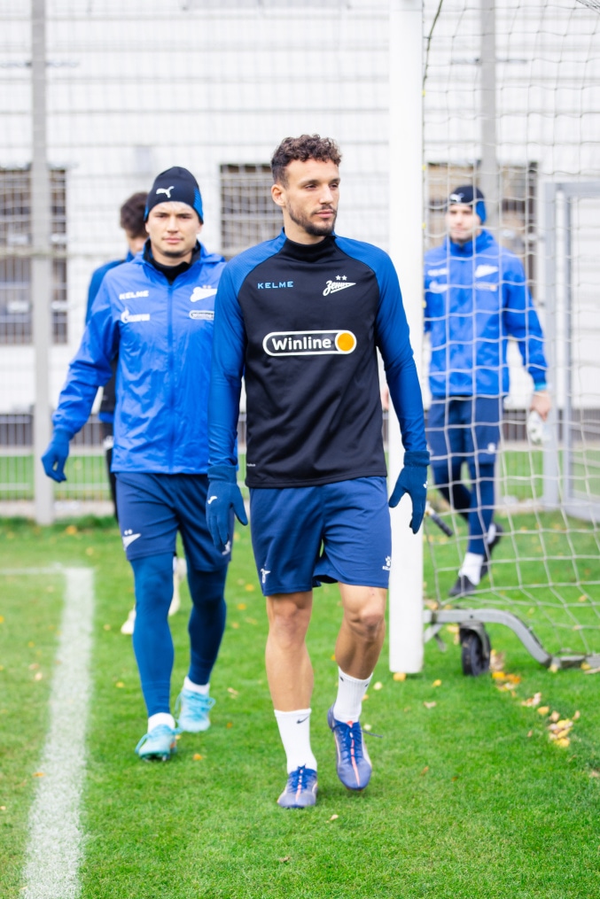 Открытая тренировка перед матчем с «Локомотивом»