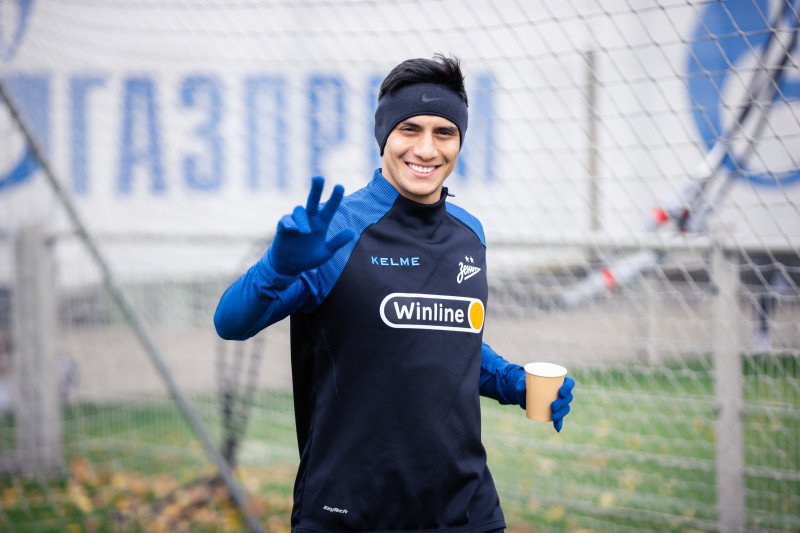 Открытая тренировка перед матчем с «Локомотивом»