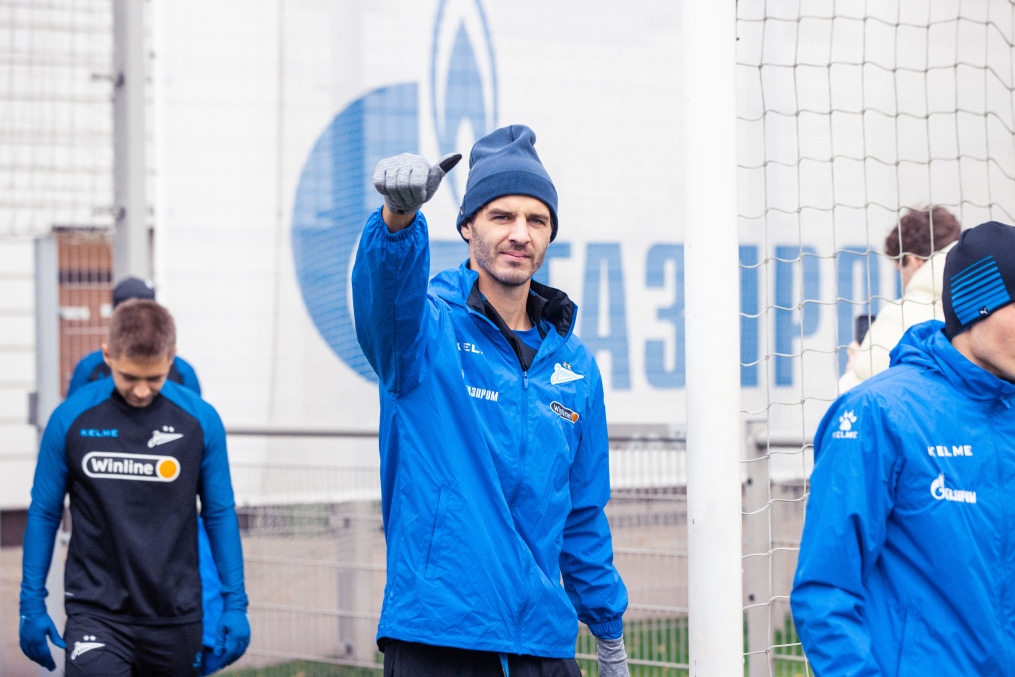 Открытая тренировка перед матчем с «Локомотивом»