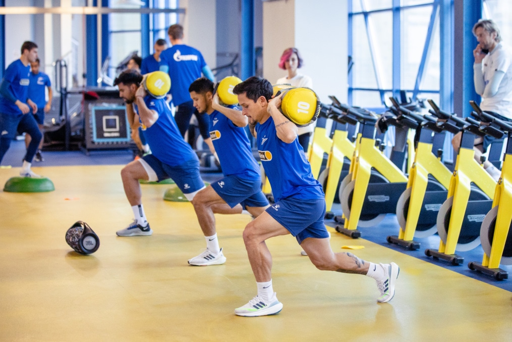 Открытая тренировка перед матчем с «Локомотивом»