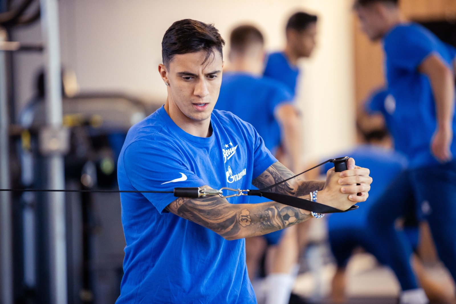 Открытая тренировка перед матчем с «Локомотивом»