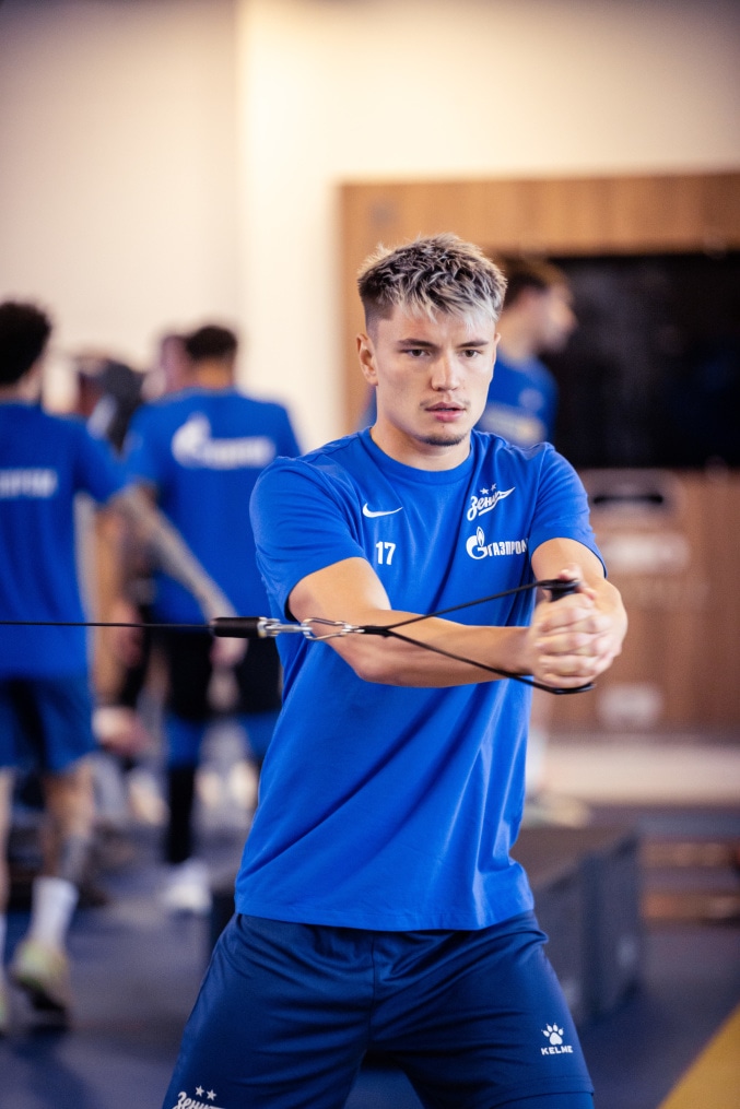 Открытая тренировка перед матчем с «Локомотивом»