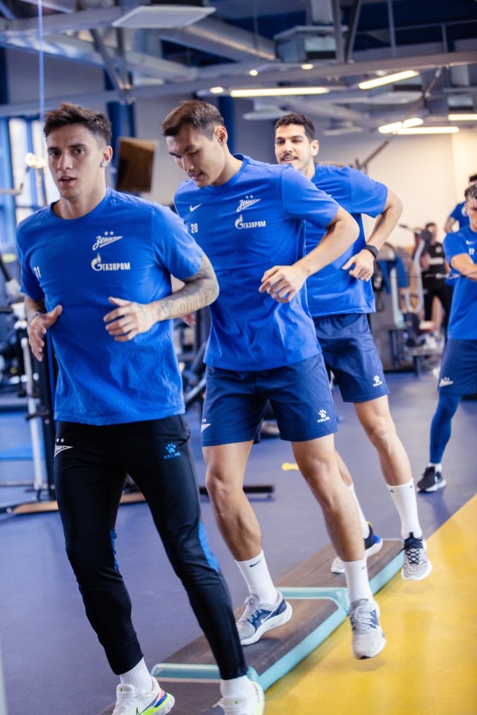 Открытая тренировка перед матчем с «Локомотивом»