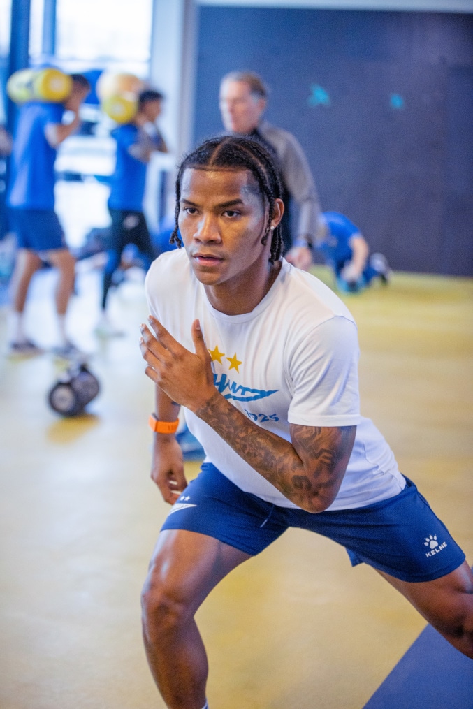 Открытая тренировка перед матчем с «Локомотивом»