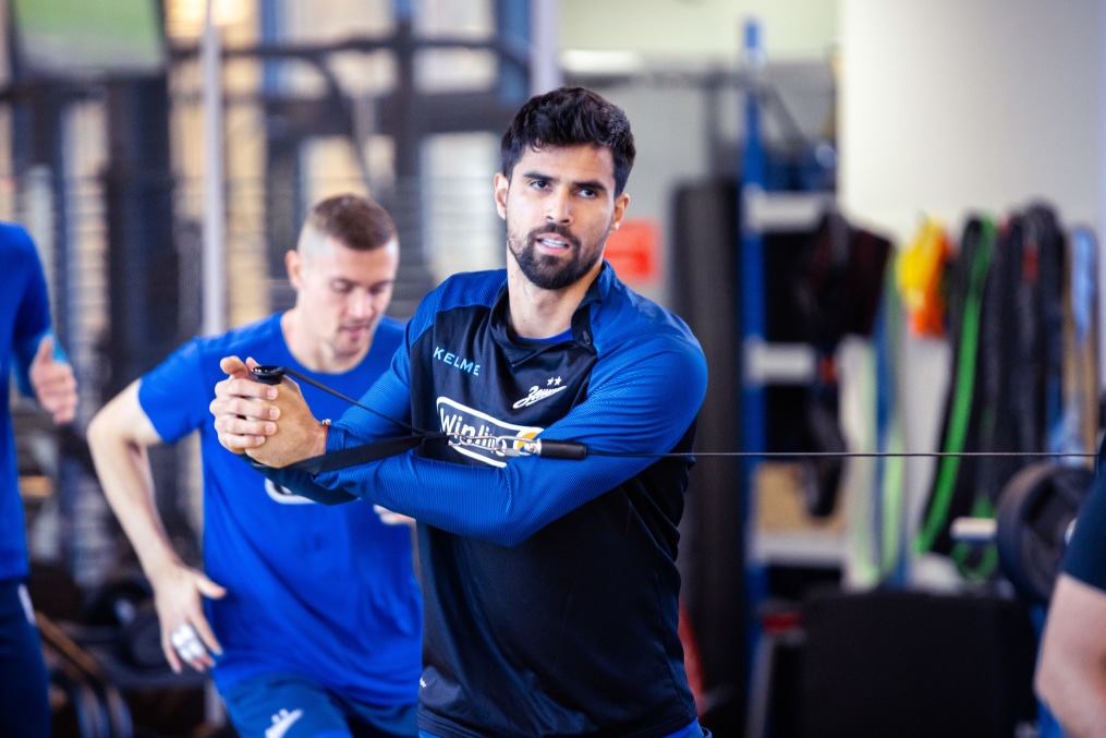 Открытая тренировка перед матчем с «Локомотивом»