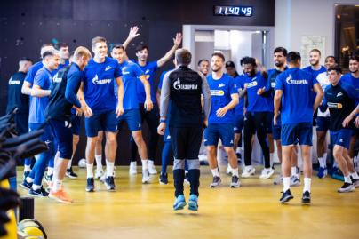 Открытая тренировка перед матчем с «Локомотивом»