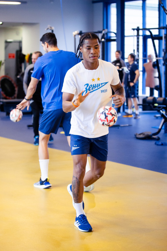 Открытая тренировка перед матчем с «Локомотивом»