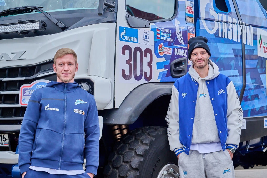 Тест-драйв КАМАЗ на «Газпром Арене»