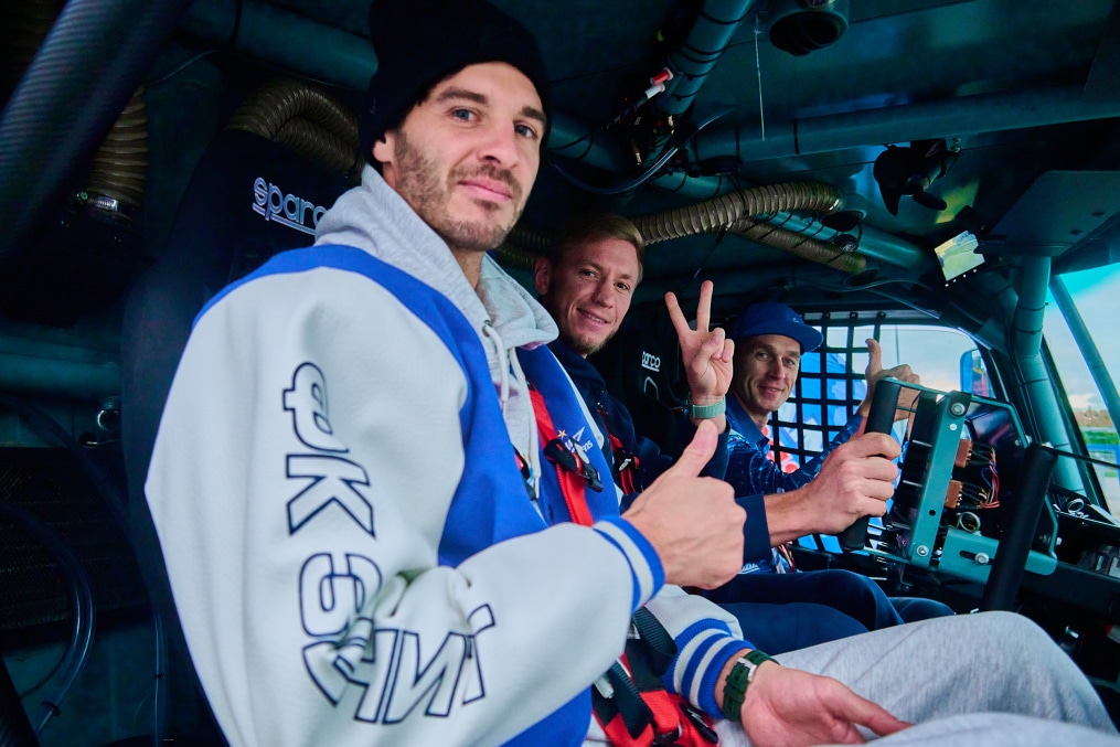 Тест-драйв КАМАЗ на «Газпром Арене»