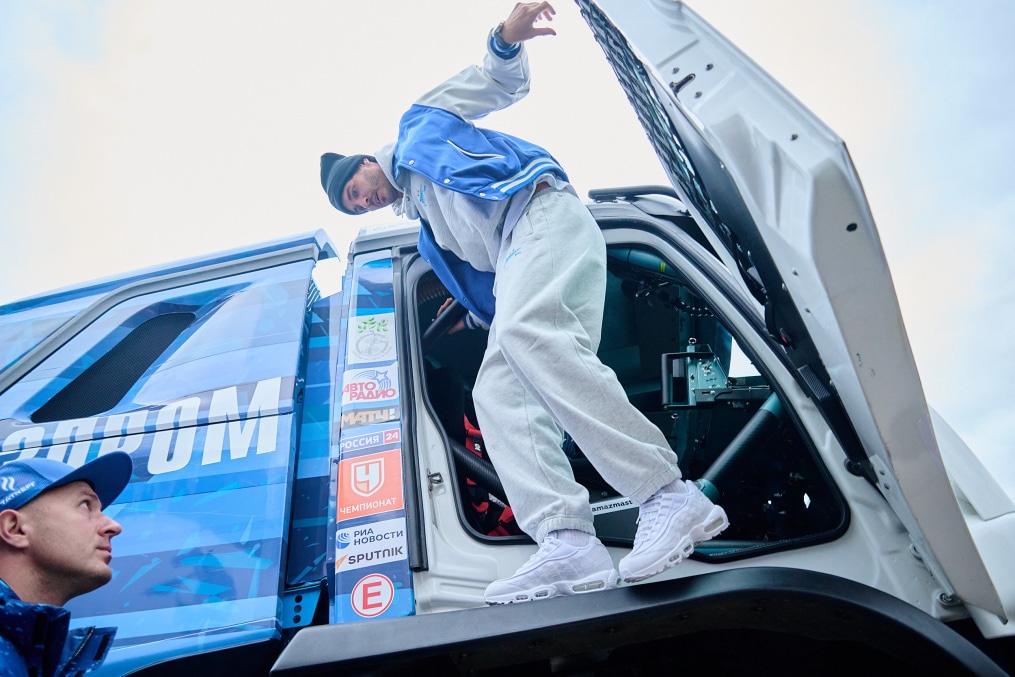 Тест-драйв КАМАЗ на «Газпром Арене»