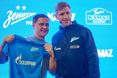 Тест-драйв КАМАЗ на «Газпром Арене»