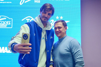 Тест-драйв КАМАЗ на «Газпром Арене»