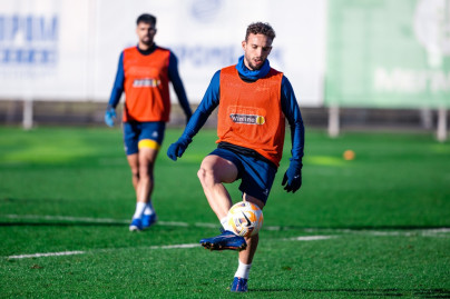 Подготовка «Зенита» к матчу с махачкалинским «Динамо»