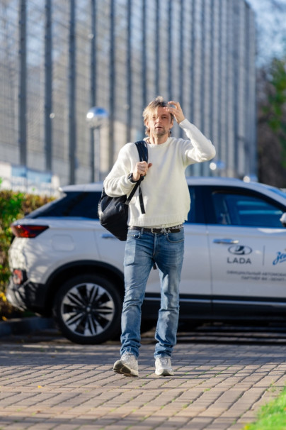 #ЗенитStyle: приезд игроков на тренировку перед матчем с «Динамо» (Махачкала)