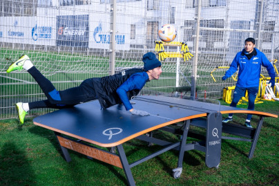 Открытая тренировка «Зенит» перед матчем с «Динамо» (Махачкала)