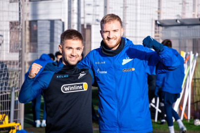 Открытая тренировка «Зенит» перед матчем с «Динамо» (Махачкала)