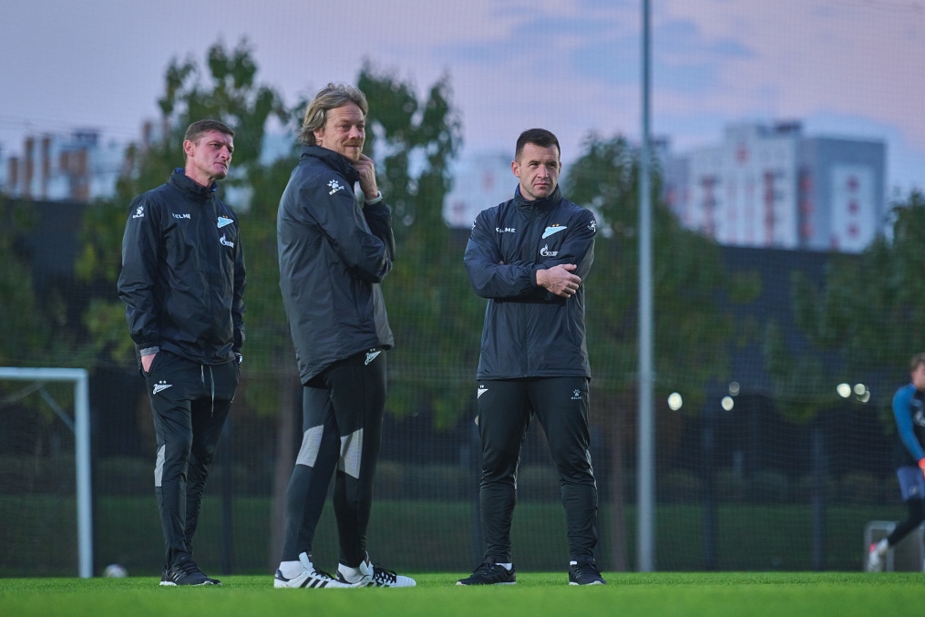 Тренировка перед матчем МФЛ 2024, «Краснодар» — Зенит»