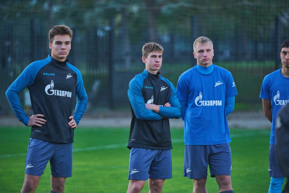Тренировка перед матчем МФЛ 2024, «Краснодар» — Зенит»