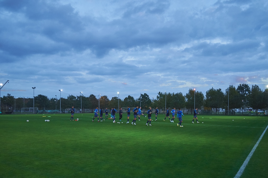 Тренировка перед матчем МФЛ 2024, «Краснодар» — Зенит»
