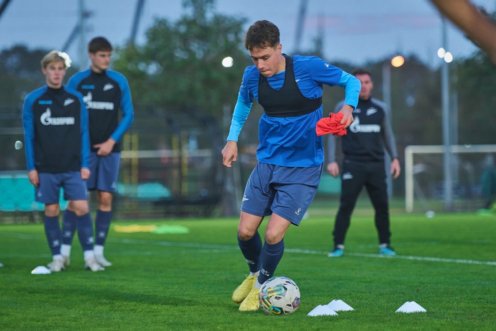 Тренировка перед матчем МФЛ 2024, «Краснодар» — Зенит»