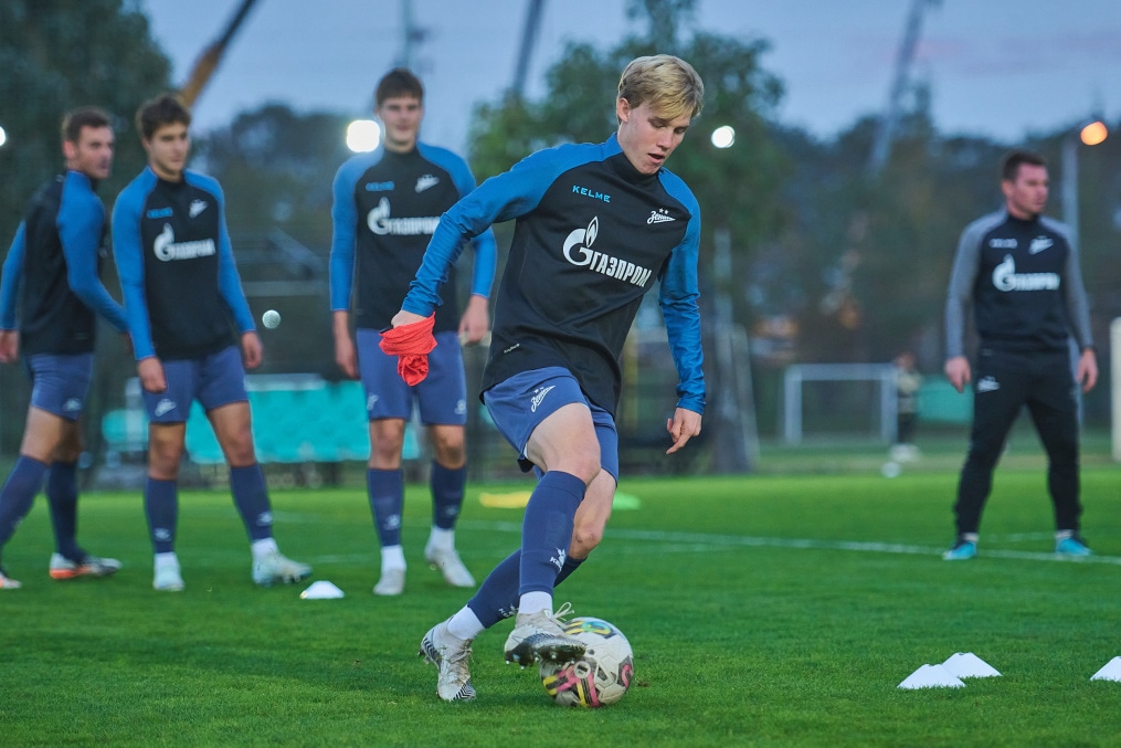 Тренировка перед матчем МФЛ 2024, «Краснодар» — Зенит»