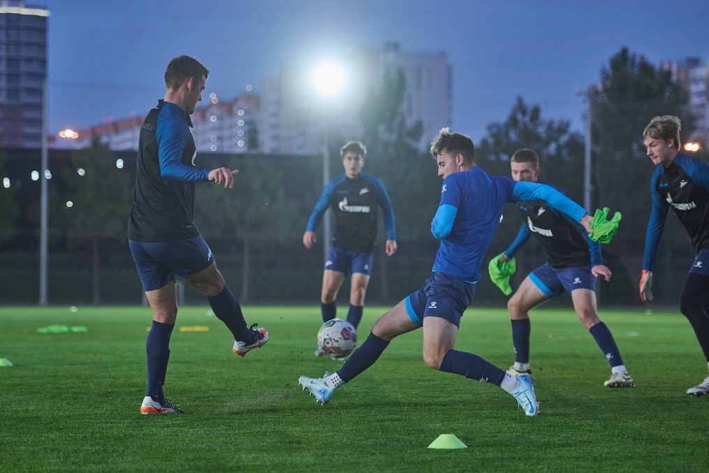 Тренировка перед матчем МФЛ 2024, «Краснодар» — Зенит»