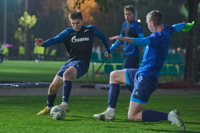Тренировка перед матчем МФЛ 2024, «Краснодар» — Зенит»