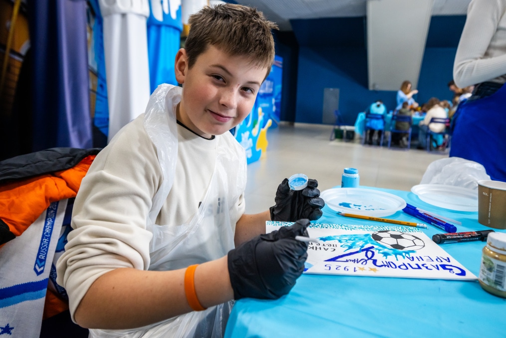 Фан-Променад перед матчем  «Зенит»—«Динамо» (Махачкала)