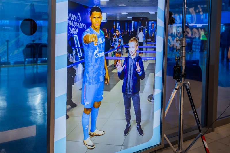 Фан-Променад перед матчем  «Зенит»—«Динамо» (Махачкала)