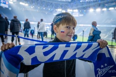 Фан-Променад перед матчем  «Зенит»—«Динамо» (Махачкала)