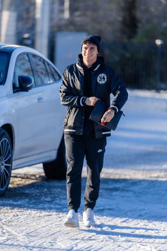 #ЗенитStyle: приезд игроков на тренировку перед кубковым матчем с «Ахматом»