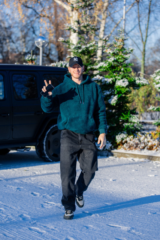 #ЗенитStyle: приезд игроков на тренировку перед кубковым матчем с «Ахматом»