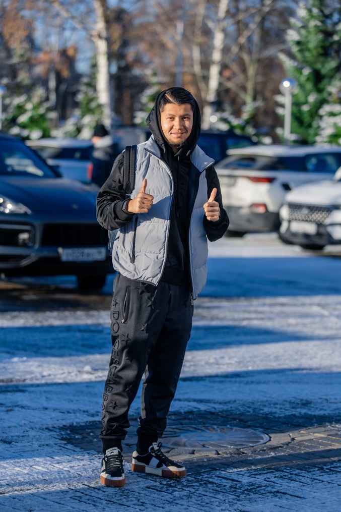 #ЗенитStyle: приезд игроков на тренировку перед кубковым матчем с «Ахматом»