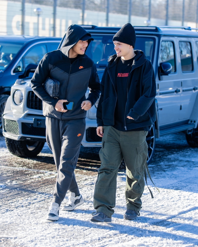 #ЗенитStyle: приезд игроков на тренировку перед кубковым матчем с «Ахматом»