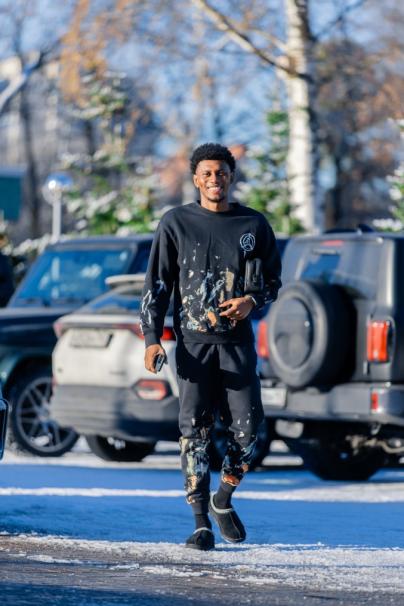 #ЗенитStyle: приезд игроков на тренировку перед кубковым матчем с «Ахматом»