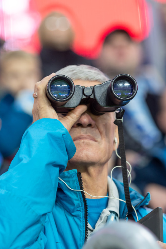 #Все в наших цветах: болельщики на матче «Зенит» — «Ахмат»