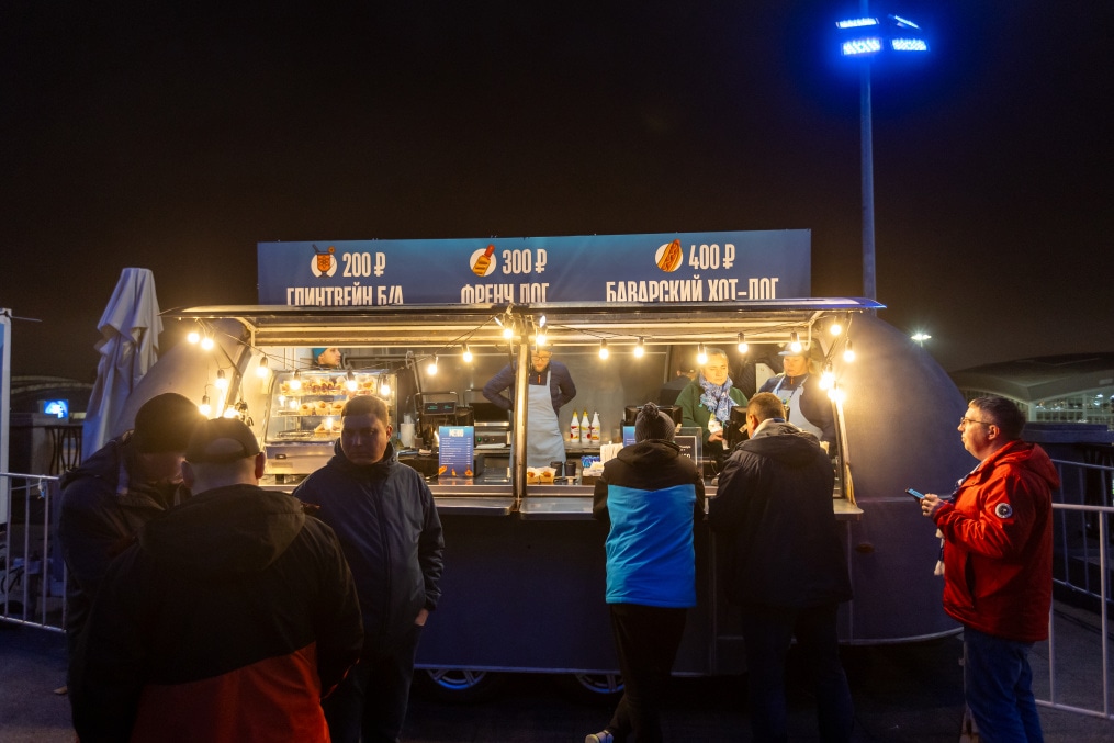 Фан-Променад перед матчем «Зенит» — «Ахмат»