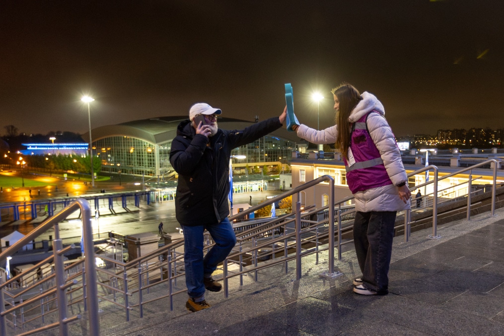 Фан-Променад перед матчем «Зенит» — «Ахмат»